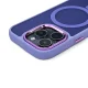 Чехол Wozinsky Fashion Case MagSafe для Samsung Galaxy S25, фиолетовый