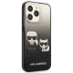 Чехол Karl Lagerfeld Gradient Ikonik Karl&Choupette для iPhone 13 Pro / 13
