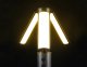 Multifunctional Telescopic LED Camping Lamp and Flashlight, 3000 mAh