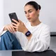 Tech-Protect NylonLoop siksniņa Apple Watch 44/45/46/49 mm, violeta