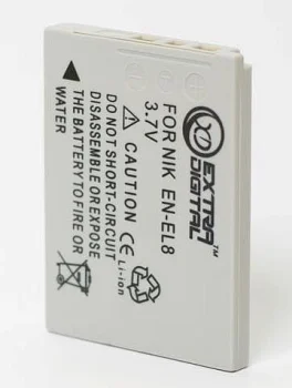 Extra Digital akumulators Nikon EN-EL8 (750mAh)