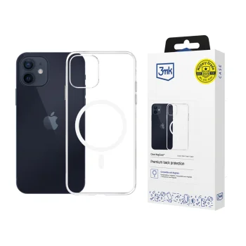 3Mk Protection Clear MagCase for Apple iPhone 12 / 12 Pro Transparent