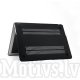 Apple MacBook Air 11\" 11.6\" A1370 A1465 Full Body (Front&Back) Snap-On Hard Shell Case Cover, black transparent