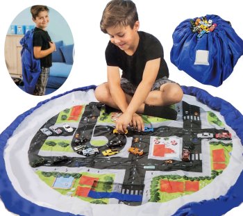 Basket Sack Tote Toys Mat