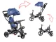 Bērnu Trīsriteņu Ratiņi Ritenis TRIKE FIX LITE, Zils | Kids Baby Bike Tricycle Stroller Buggy