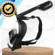 Полнолицевая маска для ныряния Bakalu L/XL с креплением GoPro, черная