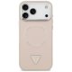 Guess Triangle Logo MagSafe Phone Case Cover iPhone 17 Pro - pink