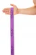4Fizjo 401 Power Band auduma pretestības gumija, 20-27 kg, violeta