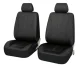 Automašīnas sēdekļu pārvalku komplekts, Melns | A set of Universal Eco Leather Car Seat Covers