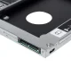SATA III DVD-RW Bay Second HDD Caddy Adapter 9.5mm | Сietā diska adapteris DVD-dziņa vietā