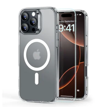 ESR Классический гибридный чехол Halolock MagSafe + закаленное стекло для...