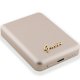 Guess MagSafe Wireless Power Bank Metal Script Logo 3000mAh, Gold