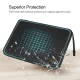 Чехол для ноутбука Tech-Protect Hardpouch 13-14\", черно-оранжевый