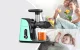 Lēnas darbības sulu spiede AMZCHEF GM3001-GN Green ar 2 pudelēm