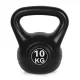 Kettlebell 10 кг ModernHome для силовых и функциональных тренировок, черный