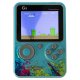 Handheld Retro Game Console with 500 Built-in Games, Blue
