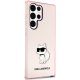 Samsung Galaxy S23 Ultra (SM-S918) Karl Lagerfeld Ikonik Choupette Case Cover (KLHCS23LHNCHTCP), Pink | Telefona...