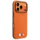 BMW M FW чехол с металлическим логотипом MagSafe для iPhone 17 Pro – оранжевый