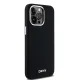Apple iPhone 14 Pro Max 6.7\'\' DKNY Liquid Silicone Small Metal Logo MagSafe Case Cover, Black