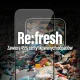 PanzerGlass Re:fresh Glass for iPhone 15 Plus with a positioner