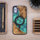 Bewood Unique Case for iPhone 16 Plus - Turquoise with MagSafe
