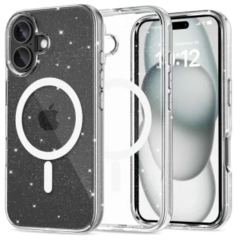 Tech-Protect FlexAir Hybrid MagSafe Case for iPhone 16 - Clear