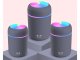 Mini USB Air Humidifier and Aroma Diffuser with RGB Light, Grey