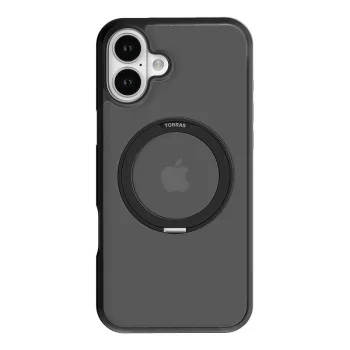Чехол Torras Ostand Pro для iPhone 16 Plus, черный
