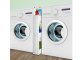 Kitchen Bathroom Multilevel 3-Tier Rolling Shelf Storage Trolley