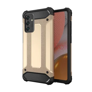Hybrid Armor Case for Samsung Galaxy A36, Gold