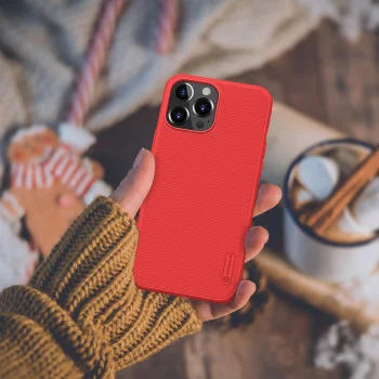 Чехол Nillkin Super Frosted Shield Pro для Apple iPhone 13 Pro Max, красный