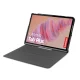 Tech-Protect Lenovo Tab Plus atverams vāciņš maciņš grāmatiņa SmartCase, melns