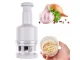 Manual Rotary Vegetable and Onion Chopper