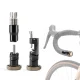 Velosipēda multifunkcionālais instruments stūrē Rockbros VK-KC10, 6 vienā, brūns