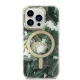Apple iPhone 14 Pro 6.1\'\' Guess Jungle MagSafe Case Cover + Charger (GUBPP14LHJEACSA), Green | Telefona Maciņš...