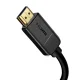 Кабель Baseus HDMI 2.0 4K 30 Гц 3D HDR 18 Гбит/с 8 м, чёрный (CAKGQ-E01)