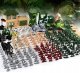 Military Base Playset with Army Men Toy Soldiers, 300 Pieces