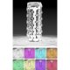 Ruhhy 00024625 Air Humidifier and Night Light 2in1, 400 ml, Transparent/White