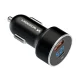 Автомобильное зарядное устройство Wozinsky WDCCAC USB-C / USB-A 36W, черное