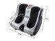 LF-03(s) Pēdu Kāju Pēdu Ikru Masažieris Masieris ar Sildīšanas Funkciju, Melns/Sudraba| Electric Kneading Foot...