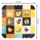 Kids Foam Floor Puzzle Mat Multicolor Animals - 25 pcs