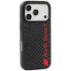 Чехол Audi R8 Carbon Fiber MagSafe для iPhone 18 Pro / 17 Pro, черный