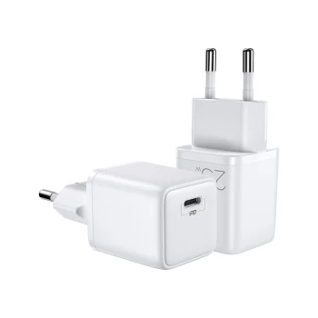 Joyroom ātra sienas lādētājs USB Type C 25W 3A ar ES spraudni, balts (L-P251)