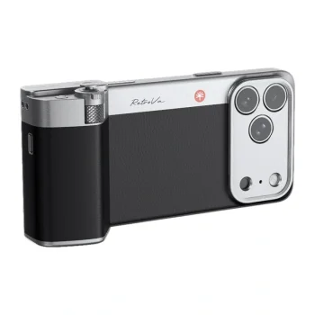 Phone Camera Grip Kit PGYTECH RetroVa for iPhone 17 Pro Max P-PG-102, Graphite Black