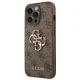 Guess 4G Big Metal Logo vāciņš iPhone 14 Pro brūns