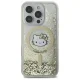 Hello Kitty iPhone 16 Pro Max vāciņš Liquid Glitter Fever MagSafe, zelta
