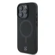 Apple iPhone 16 Pro Max 6.9\" Mercedes Smooth Leather MagSafe Case Cover, Black | Чехол Кейс Бампер...
