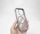 LAUT Huex Protect korpuss ar MagSafe priekš iPhone 15 Pro Max - pelēks | case with for gray