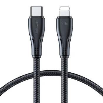 Joyroom Surpass Series A11 USB-C to Lightning Cable, 20W, 1.2m, Black
