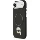 Чехол Karl Lagerfeld Karl Pin MagSafe для iPhone Air - Черный